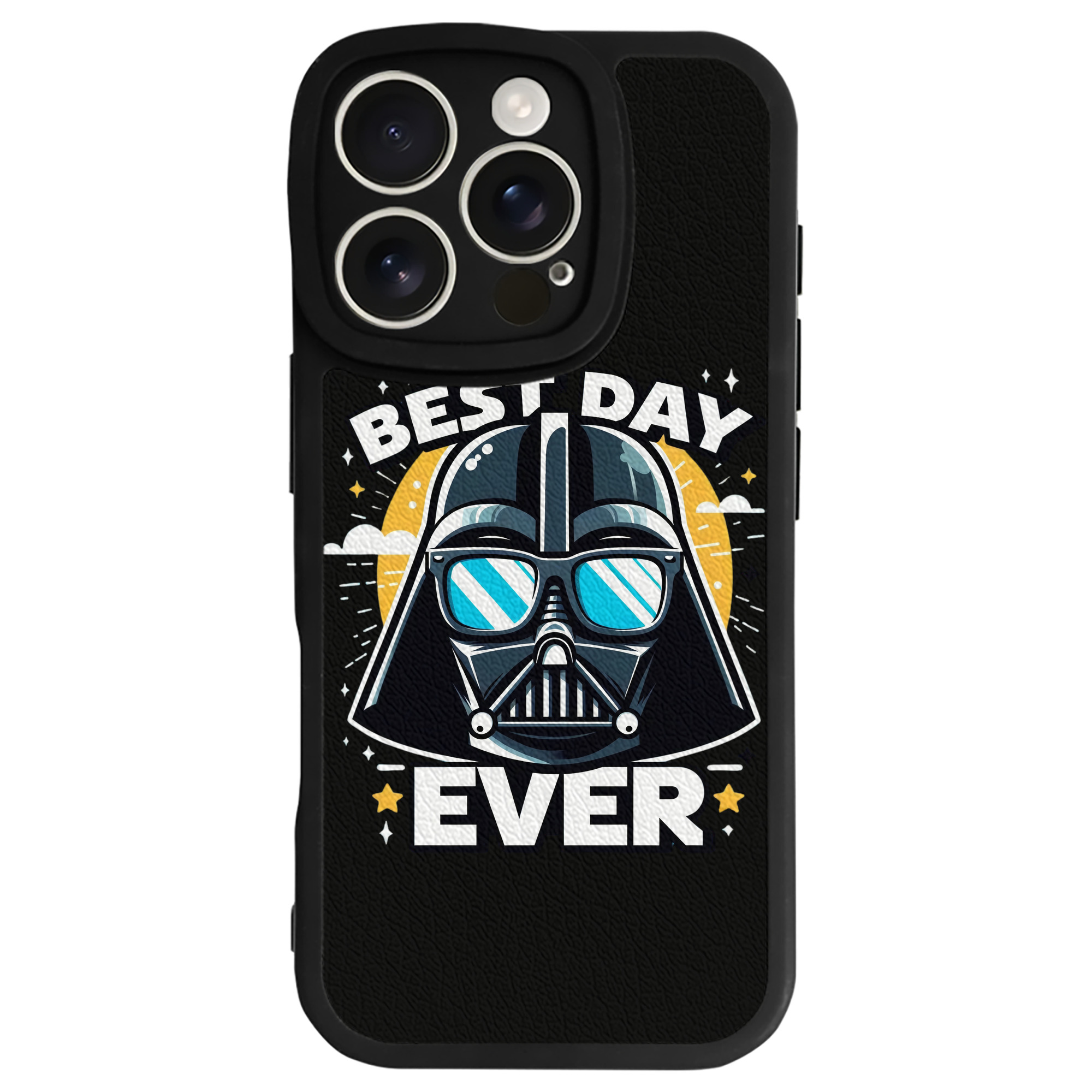 （画像用） スター・ウォーズ Star Wars 【iPhone 16シリーズ対応】シリコンスマホケース（レザー調） 材質：シリコン